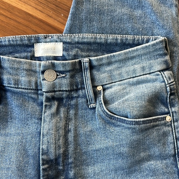MOTHER High Waist Looker Ankle Jeans 26 Twice Shy - Picture 3 of 5